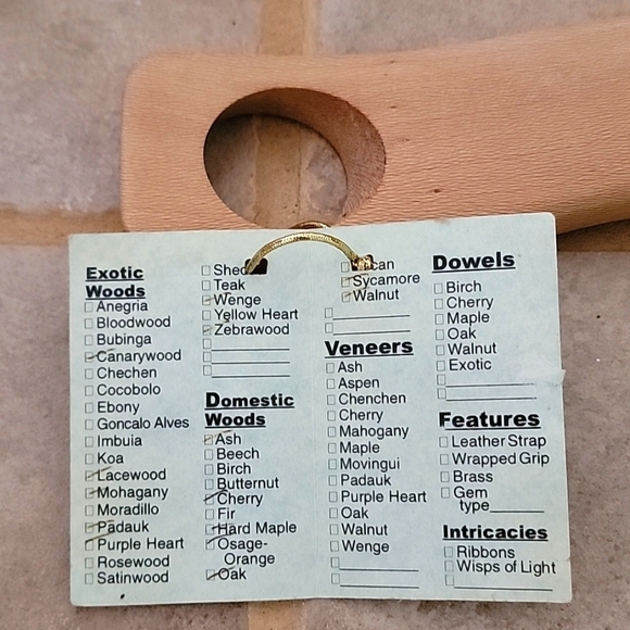 Cossack Wood Artistry single wine bottle holder - Picture 2 of 4